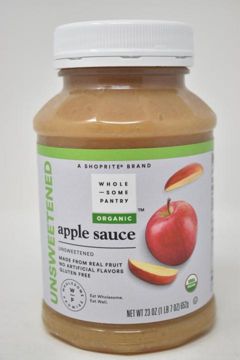 Wakefern Food Corp. Voluntarily Recalls Wholesome Pantry Organic Unsweetened Apple Sauce